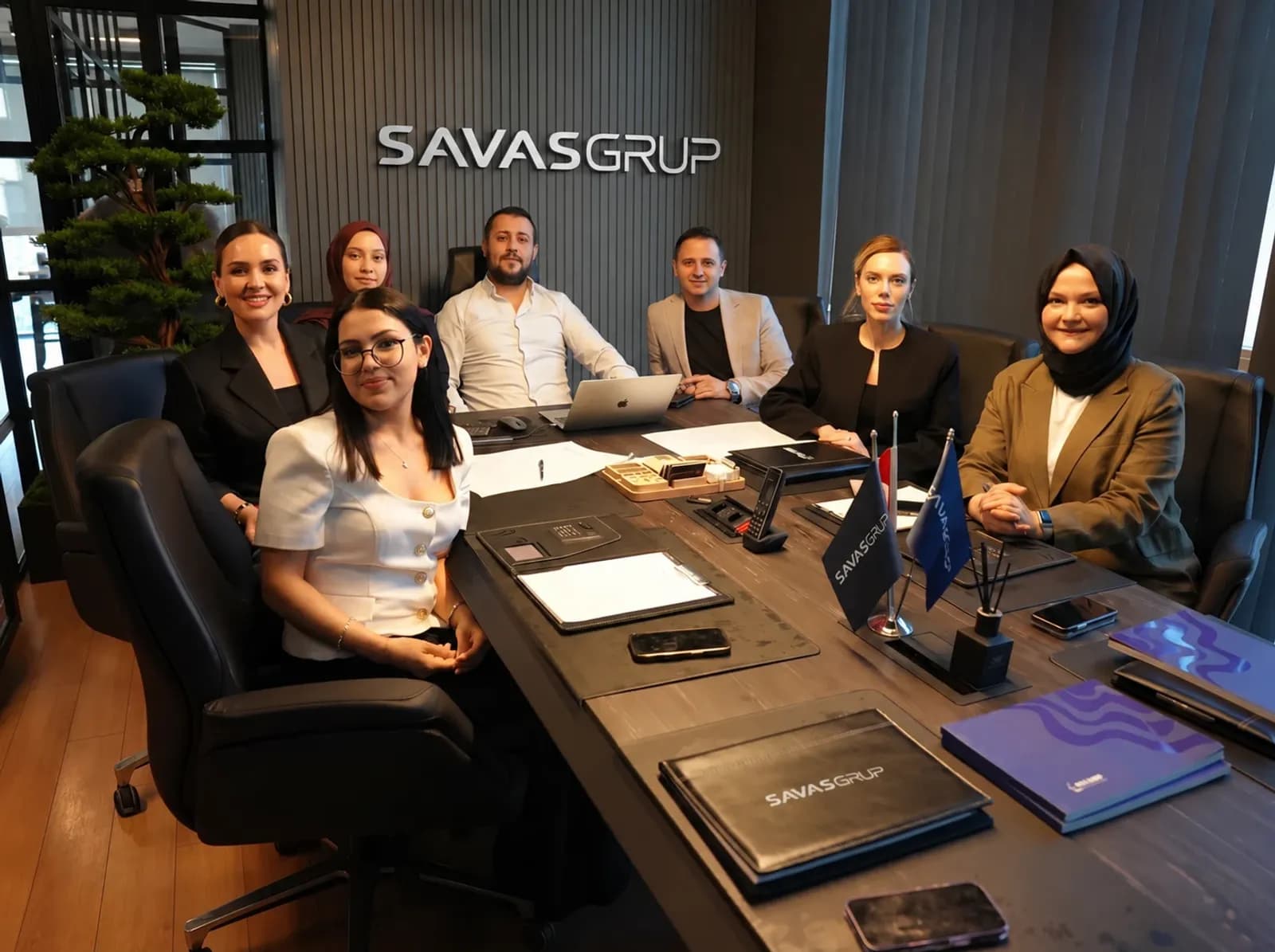 Savaş Grup ekibi İstanbul merkez ofisinde