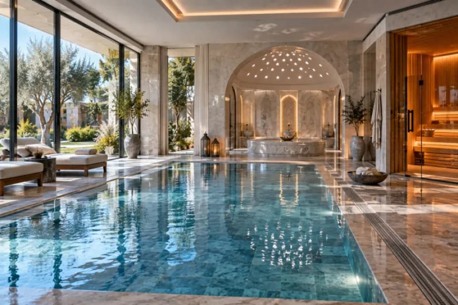 Spa, Havuz ve Wellness Merkezi İnşaatı — Savaş Grup
