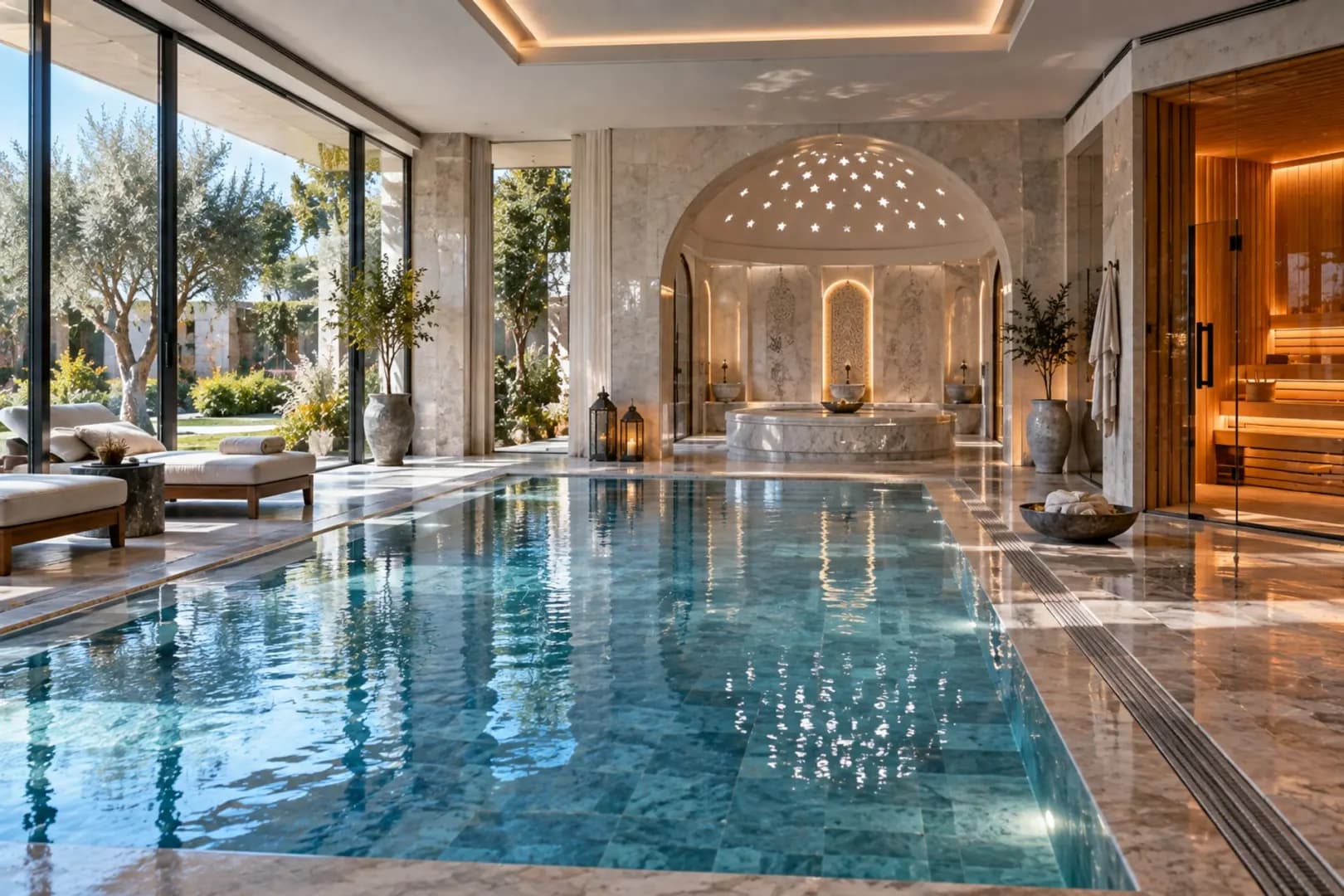 Spa, Havuz ve Wellness Merkezi İnşaatı — Savaş Grup